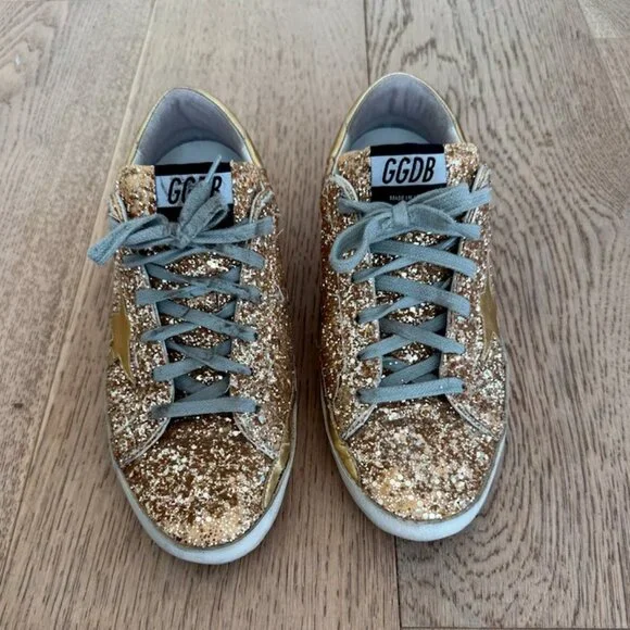 Golden Goose | Shoes | Golden Goose Superstar Lowtop Gold